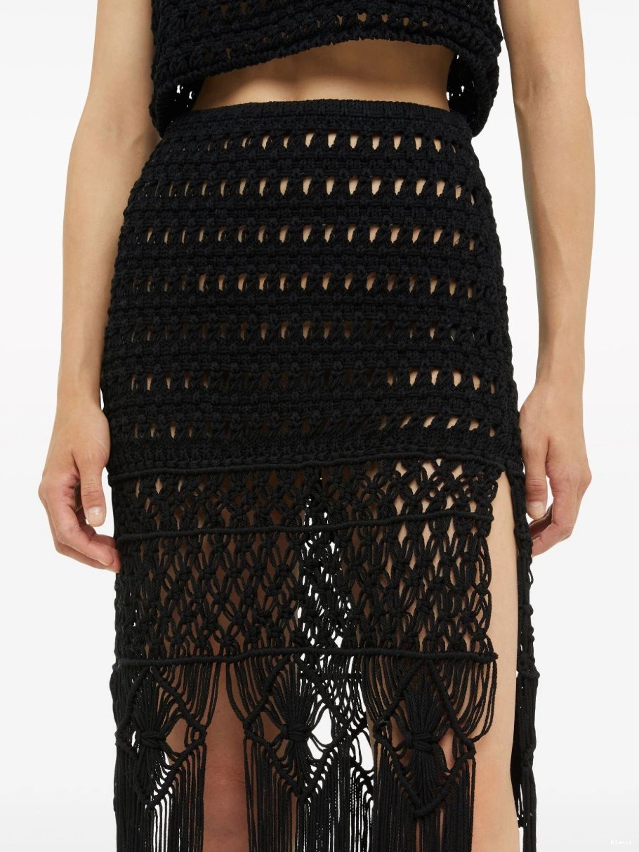 Affordable Women Love India A crochet skirt To Alanui Letter 0814